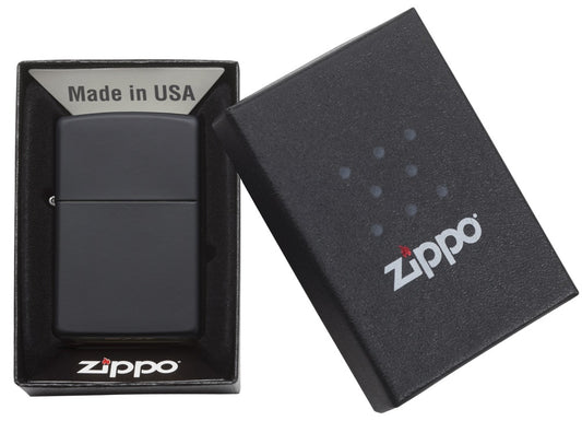 Zippo Siyah Düz