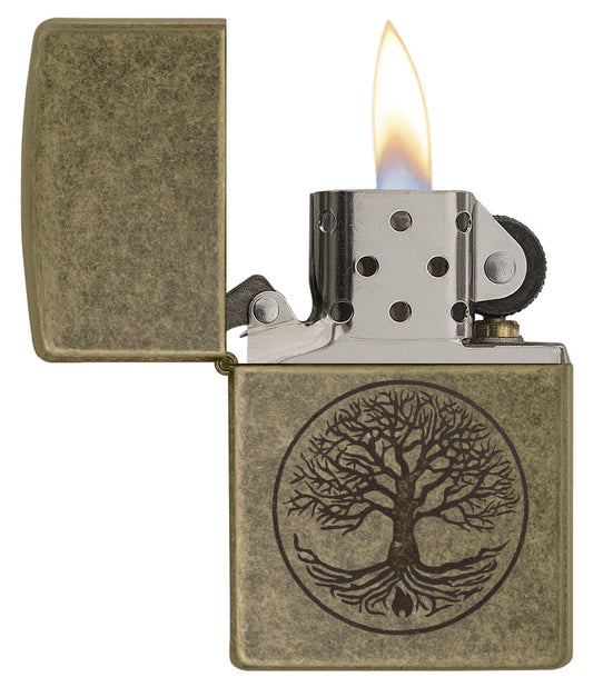 Zippo Soy Ağaçı Pirinç