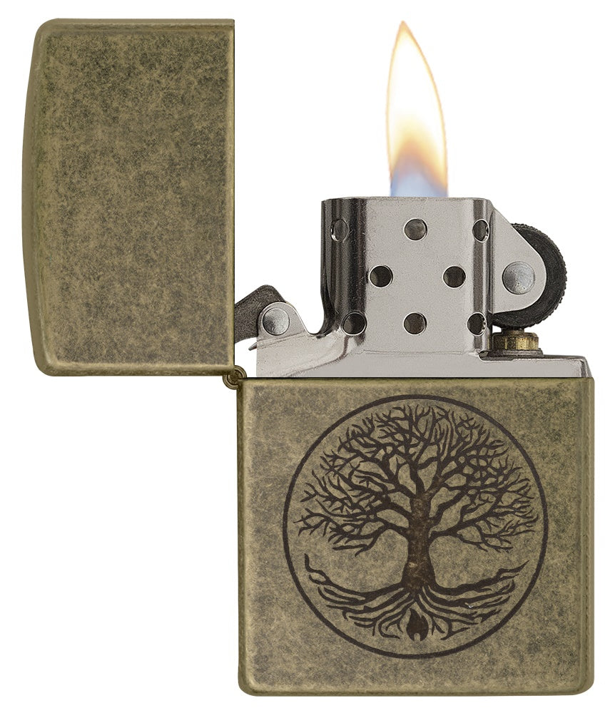 Zippo Soy Ağaçı Pirinç